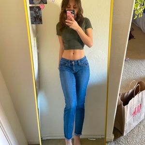 LEVIS Low rise jeans size 1
